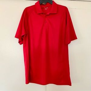 Sport-Tek Micropique Sport-Wick Polo - True Red. Size M. NEW.